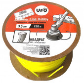 Нейлоновая леска UFO 3,0 мм х 150 м, сечение квадрат