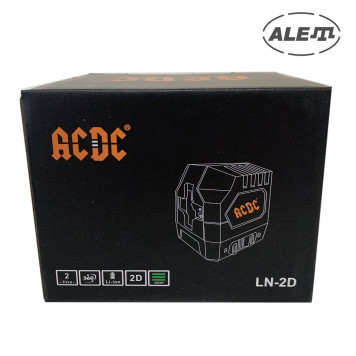 Уровень лазерный E0061 Зеленый 2 луча кейс, комплект батареек-7