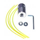 Катушка B0149-1 триммерная универсальная, алюминий, тип-паук №1 С резьбой (М10*1,25мм)