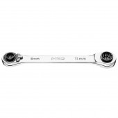 Ключ 09-792 с трещоткой 4в1, 8x9мм +10x11мм NEO