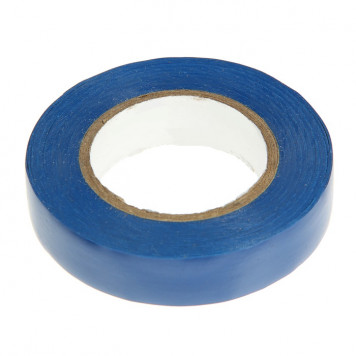 Изолента ПВХ ТМ «ALET» 15 мм х 20 м СИНЯЯ