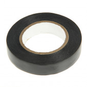 Изолента ПВХ ТМ «ALET» 15 мм х 20 м ЧЕРНАЯ