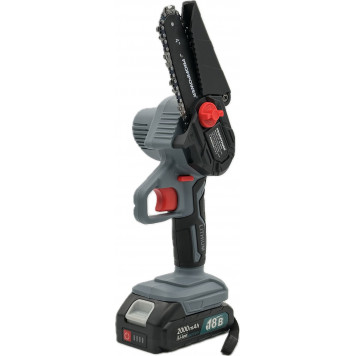 Пила цепная E0096 аккумуляторная 18MKGSD-18V Li-ion 2х2.0 Ач, шина 13 см, 28 звеньев-1