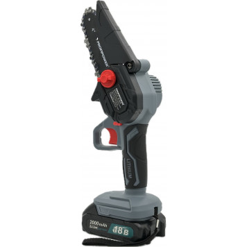 Пила цепная E0096 аккумуляторная 18MKGSD-18V Li-ion 2х2.0 Ач, шина 13 см, 28 звеньев-2