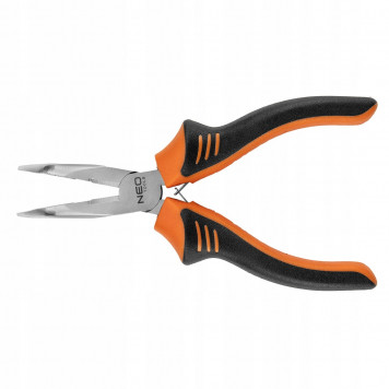 Тонкогубцы 01-255 удлиненные изогнутые 180 мм NEO