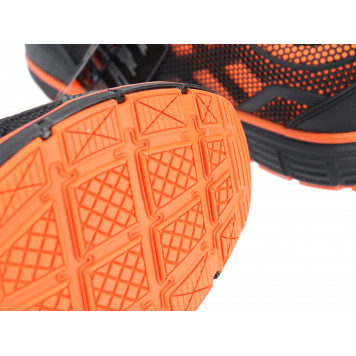 Кроссовки 82-094 рабочие размер 43, черно-оранжевые, S1, стальной подносок NEO-8