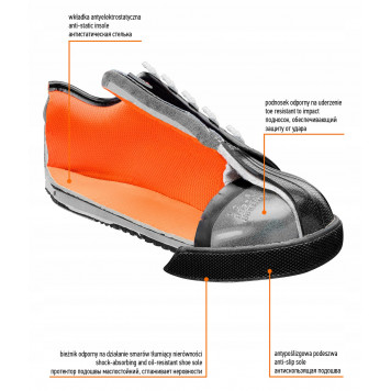 Кеды 82-117 рабочие размер 46 SВ SRA стальной подносок NEO-5