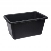 Таз 0010 строительный прямоугольный пластик 65 л Стандарт