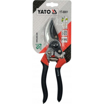 Секатор YT-8801 профессиональный 220 мм YATO REFRESH-2