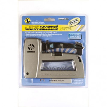 Степлер 0458 пластиковый корпус, скобы 4-14 мм ЦИ-1