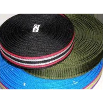 Лента-стропа жесткая 48мм 50 м (ТРИКОЛОР)