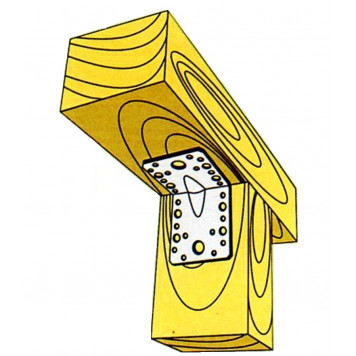 Уголок KPW-4 усиленный 105х105х90х2,5 мм-1