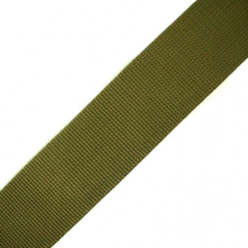 Лента ременная жесткая 15мм 50 м р/н100кгс (ХАКИ)