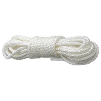 Фал ПА-Ф-Э полиамидный (капроновый) 12 мм, 40 м, белый