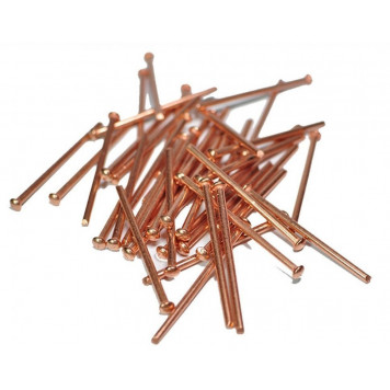 Гвозди финишные МЕДЬ 1,4х45 мм, уп 5кг.-2