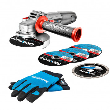Угловая шлифмашинка 59G072 720 Вт, 125 мм Graphite-3