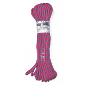 Шнур плетеный ПП 6 мм, 20 м, с сердечником, крап