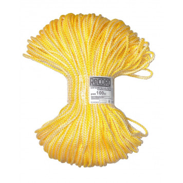 Шнур хозяйственный "Радуга" 4 мм, 100 м, ПП