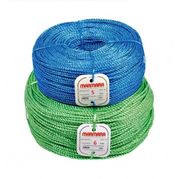 Канат полипропиленовый ППТ 5 мм, 200 м MARMARA Канат полипропиленовый ППТ 5 мм, 200 м MARMARA