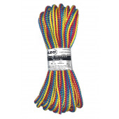 Шнур хозяйственный "Радуга" 8 мм, 10 м, ПП ALET