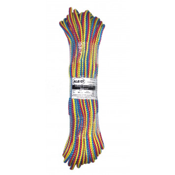 Шнур хозяйственный "Радуга" 8 мм, 30 м, ПП ALET Шнур хозяйственный "Радуга" 8 мм, 30 м, ПП ALET
