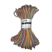Шнур хозяйственный "Радуга" 6 мм, 30 м, ПП ALET