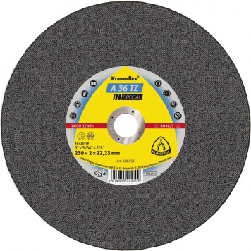 Круг отрезной SPECIAL для металла KRONENFLEX A36 TZ 180 х 2,0 136551 Круг отрезной SPECIAL для металла KRONENFLEX A36 TZ 180 х 2,0 136551