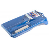 Малярный набор для работ с лаками: мини-валик 110 мм + ванночка 15х29 см