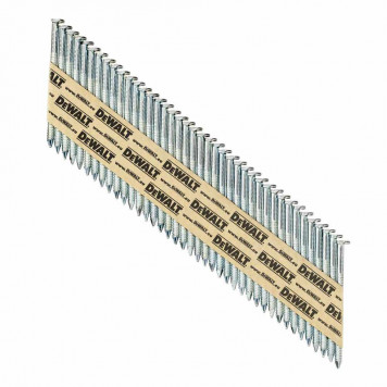 Гвозди DNPT2863Z для DCN692/DCN690, 2,8x63 мм, 33°/34°, без покрытия, гладкие, 2200 шт. DEWALT