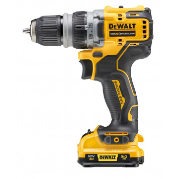 Шуруповерт DCD703L2T-QW бесщеточный 12В XR, 2х3 А/ч + 4 насадки DEWALT-5