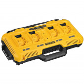 Зарядное DCB104-QW устройство 18/54 В на 4 порта для батарей XR Li-Ion ток 8.0A, DEWALT