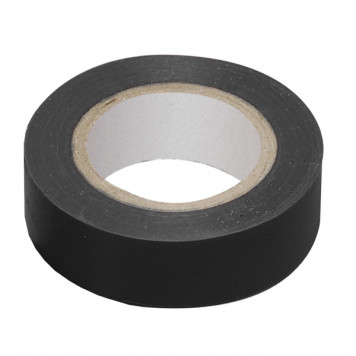 Изолента ПВХ 20 мм, черная