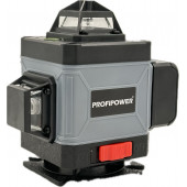 Уровень лазерный E0070 ProfiPower NL-7016G (16 лучей, зеленый, Li-ion-2шт, пульт ДУ, кейс)