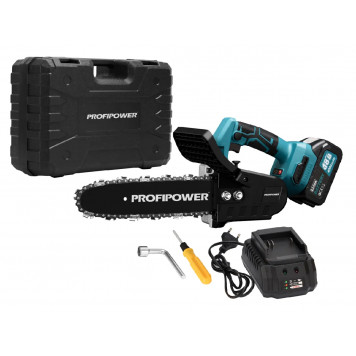 Пила E0111 аккумуляторная цепная MKGSL-18V Li-ion 1х4.0 А/ч ProfiPower-1