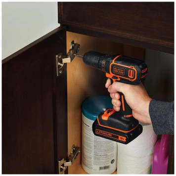 Шуруповёрт BDCDC18K-QW 18В, 1 Li-Ion Black+Decker-1