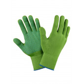 Перчатки 02Q0010-AL нейлоновые с ПВХ 15 класс, зеленые, S-L, 10/500 ALET