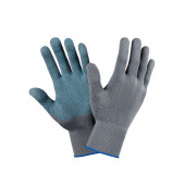 Перчатки 02Q0011-AL нейлоновые с ПВХ, 15 класс, серые, S-L, 10/500 ALET