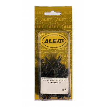 Саморез чёрный по дереву 3.5х41 мм, уп 50шт. (блистер)