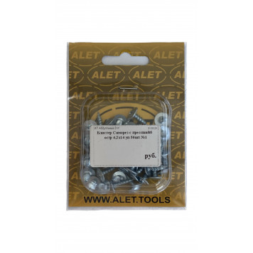 Саморез с прессшайбой острый 4,2х14, уп 50шт. (блистер)