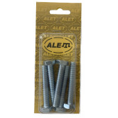 Болт шестигранный 10х60 мм, уп 5шт. (блистер)