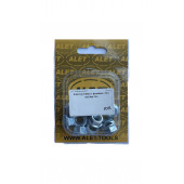 Гайка с фланцем М8, уп 10шт. (блистер)