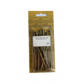 Саморез 5х100 жёлтый универсальный, уп 20шт. (блистер)