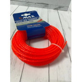 Леска B0117-2 для триммера, 3,0 мм х 15 м, сечение Whisper, MAX 