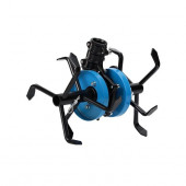 Насадка-культиватор E0068 для триммера 26мм 9 зубов "Гусиные лапки" рыхлитель 