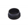 Заглушка для труб D-50 круглая, черная 26-0120