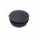 Заглушка для труб D-50 круглая, черная 26-0120