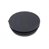 Заглушка для труб D-76 круглая, черная 26-0140