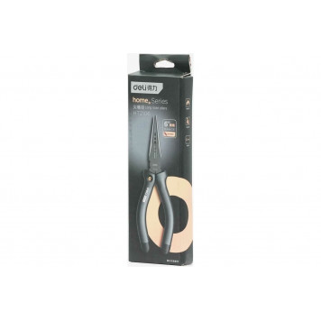 Удлиненные плоскогубцы "Home Series Black" HT2106 160мм, Deli-3