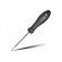Отвёртка шлицевая HT1105 "Home Series Black" 5x100 мм, Deli