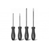 Набор HT1004 отверток "Home Series Black" 4шт SL5x100,SL6x150,PH1x100,PH2x150, Deli